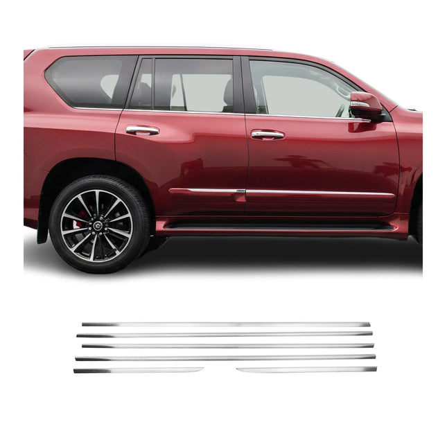 Fensterleisten Zierleisten für Toyota Land Cruiser Prado 2009-2023 Edelstahl 6x