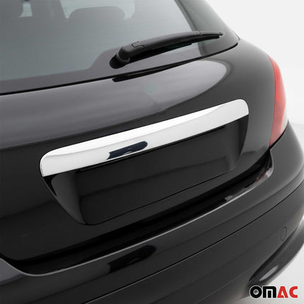 Heckklappe Kofferraumöffner Griff für Peugeot 207 2006-2012 Edelstahl Chrom
