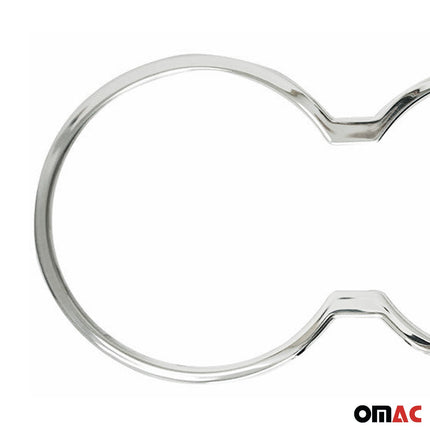 Getränkehalter Rahmen Cupholder für Hyundai ix35 2010-2015 Edelstahl Chrom