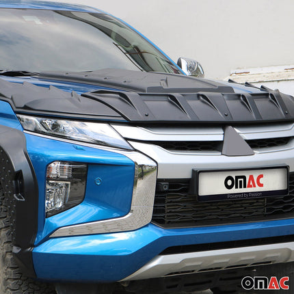 Heckspoiler Heckflügel Hecklippe für Mitsubishi L200 2019-2026 ABS Schwarz 3tlg