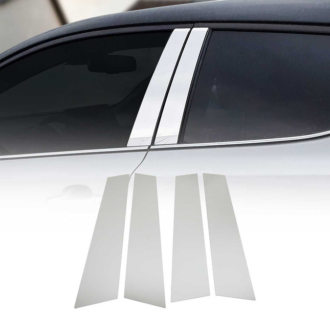B-Säule Türsäulen Verkleidung für Fiat Tipo 2015-2026 Edelstahl Chrom 4tlg