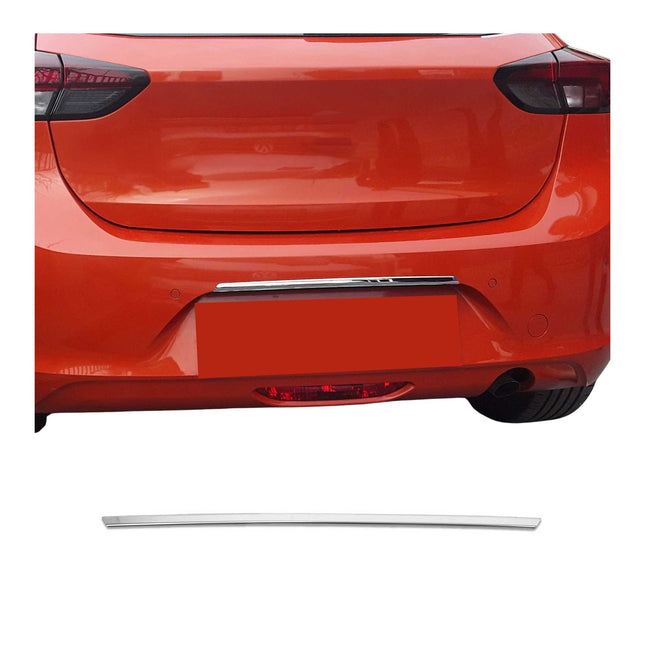 Kofferraumleiste Heckklappe Leiste für Hyundai i10 III Schrägheck 2020-26 Chrom