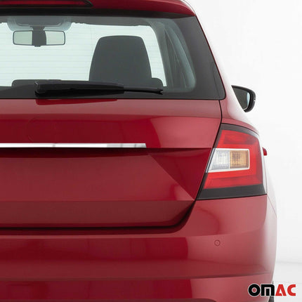 Kofferraumleiste Heckklappe Leiste für Skoda Fabia 2015-2021 Edelstahl Chrom