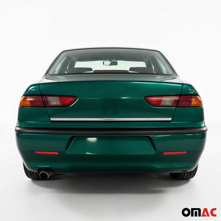 Kofferraumleiste für Alfa Romeo 156 Stufenheck 1997-2005 Untere Edelstahl Chrom