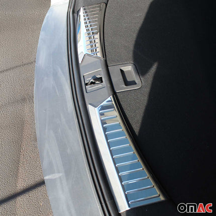 Ladekantenschutz Stoßstange für Ford Kuga II 2012-2017 Pre-FL Edelstahl Chrom