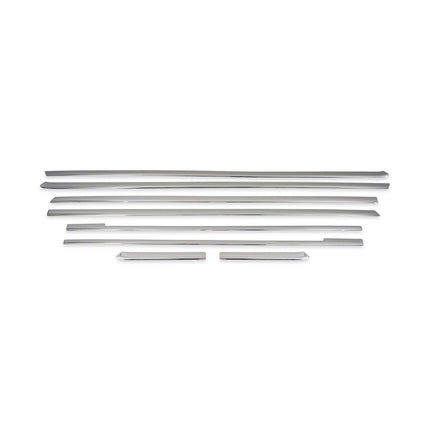Fensterleisten Zierleisten für Mercedes Klasse W447 L3 2014-2026 Untere Chrom 8x