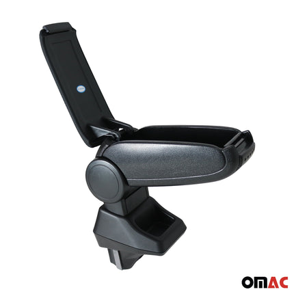 Mittelarmlehne Armlehne für Peugeot 208 / 2008 2019-2026 PU-Leder ABS Schwarz
