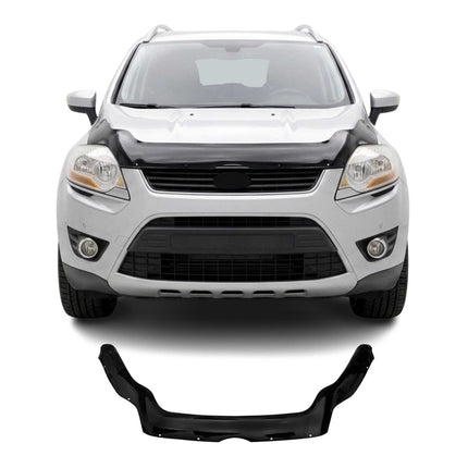 Motorhaube Deflektor Steinschlagschutz für Ford Kuga I 2008-2012 Schwarz