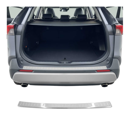 Ladekantenschutz Stoßstange für Toyota RAV4 V 2019-25 Edelstahl Chrom gebürstet