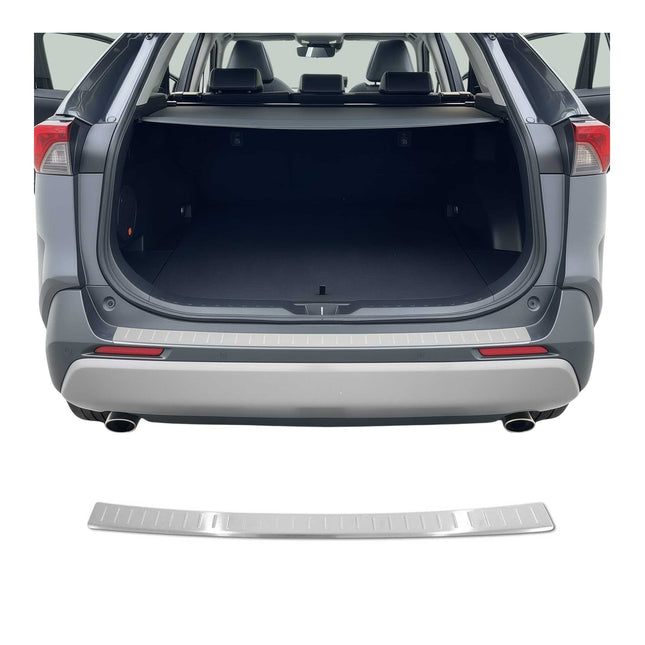 Ladekantenschutz Stoßstange für Toyota RAV4 V 2019-25 Edelstahl Chrom gebürstet