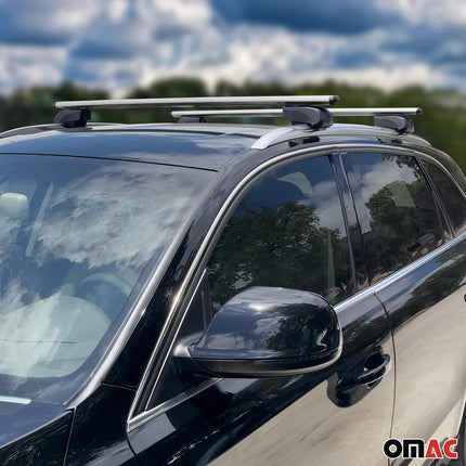 Dachträger Gepäckträger für Infiniti QX50 2014-2017 Querträger ABE Alu Grau