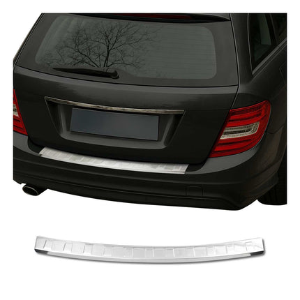 Ladekantenschutz für Mercedes C Klasse S204 T-Modell 2007-2014 Edelstahl Chrom