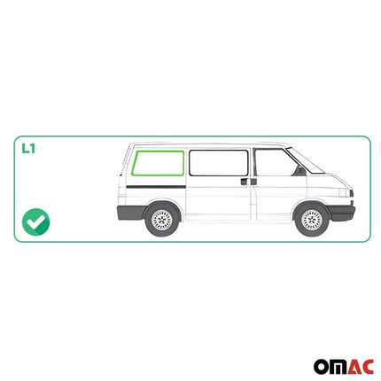 Seitenfenster Sicherheitsglas für VW T4 Transporter 1990-2003 Hinten Rechts L1