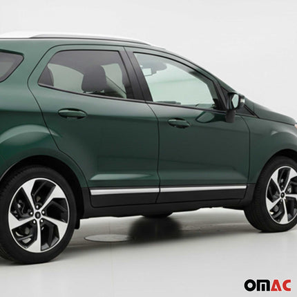 Seitentürleiste Türleisten Türschutzleiste für Ford Ecosport 2012-2024 Chrom 4x