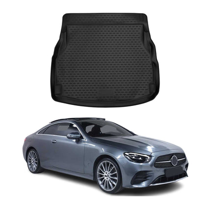 Kofferraummatte Kofferraumwanne für Mercedes E Klasse Coupe 2017-2023 Gummi TPE