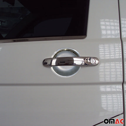 Türgriffschalen Türgriffmulden für VW Multivan T5 2003-2015 Chrom Edelstahl 4x