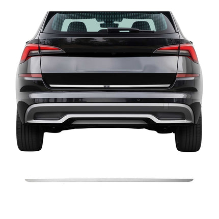 Kofferraumleiste Heckleiste für Skoda Kamiq 2019-2026 Untere Chrom Edelstahl