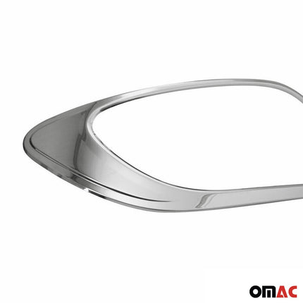 Nebelscheinwerfer Rahmen Chrom für Renault Fluence 2012-2021 Edelstahl 2x