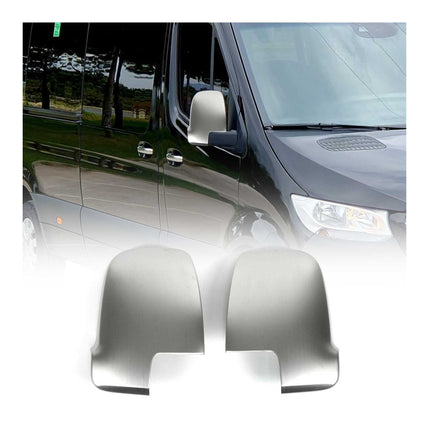 Spiegelkappen Spiegelblenden für Mercedes Sprinter 907 910 2018-26 Chrom Matt