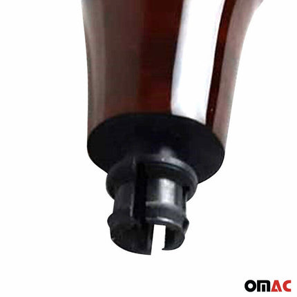 Schaltknauf Schaltknopf für VW Caddy 2003-2015 6 Gang Edelholz Wurzelholz
