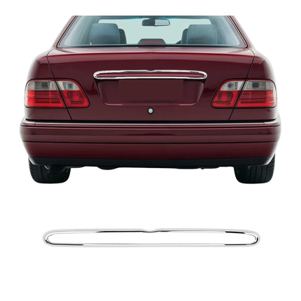 Kofferraumleiste Heckleiste für Mercedes E Klasse W210 1995-2002 Chrom ABS