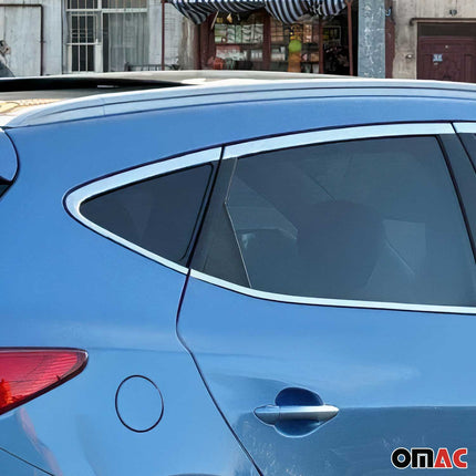 Fensterleisten Fensterrahmen für Hyundai IX35 2010-2024 Edelstahl Chrom 10x