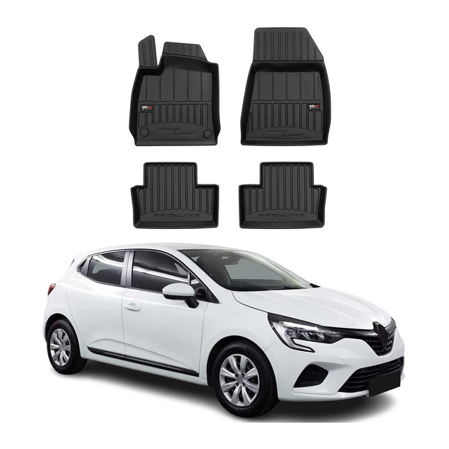 OMAC Gummi Fußmatten für Renault Clio 2019-2025 Premium TPE Automatten 4tlg