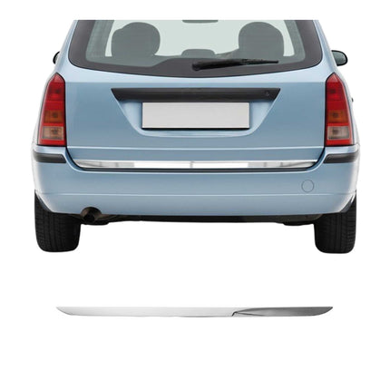 Kofferraumleiste Heckleiste für Ford Focus Turnier 2004-2010 Chrom ABS Silber