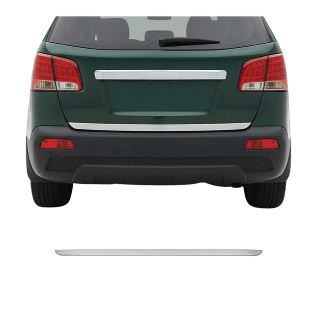 Kofferraumleiste Heckklappe Leiste für Kia Sorento 2009-2013 Chrom Gebürstet