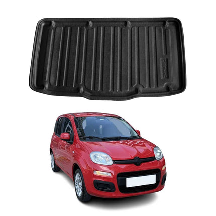 Kofferraumwanne Laderaumwanne für Fiat Panda 2012-2026 Schrägheck 5tür Gummi TPE
