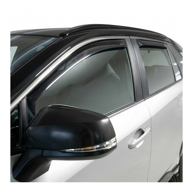 Windabweiser Regenabweiser für Toyota RAV4 2019-2025 Dunkel Acryl 4tlg