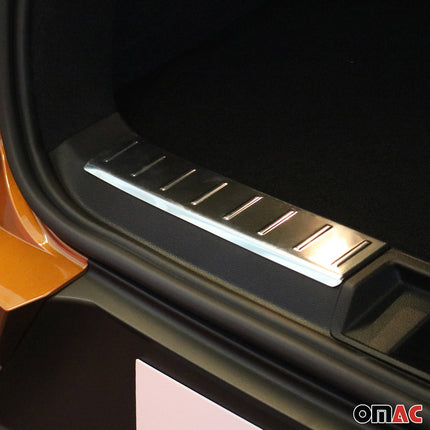 Ladekantenschutz Stoßstange für Renault Captur II 2019-2026 Edelstahl Chrom