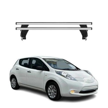 Menabo Dachträger Grundtäger für Nissan Leaf 2018-2025 50kg Alu Silber 2tlg