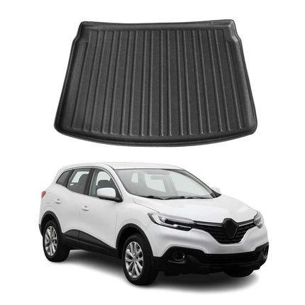 Kofferraumwanne Laderaumwanne für Renault Kadjar 2015-2022 Gummi TPE Schwarz