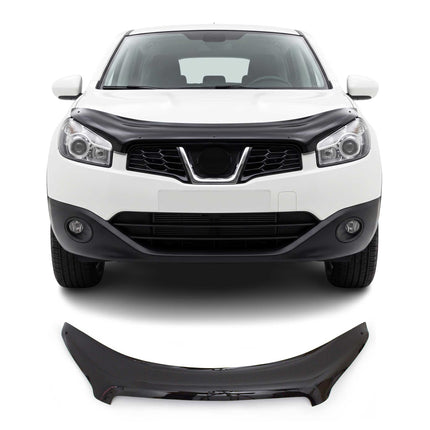 Motorhaube Deflektor Insekten für Nissan Qashqai +2 2008-2014 Steinschlagschutz