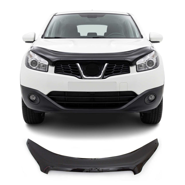 Motorhaube Deflektor Insekten für Nissan Qashqai +2 2008-2014 Steinschlagschutz