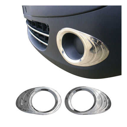 Nebelscheinwerfer Rahmen Chrom für Renault Kangoo 2007-2021 Edelstahl 2x