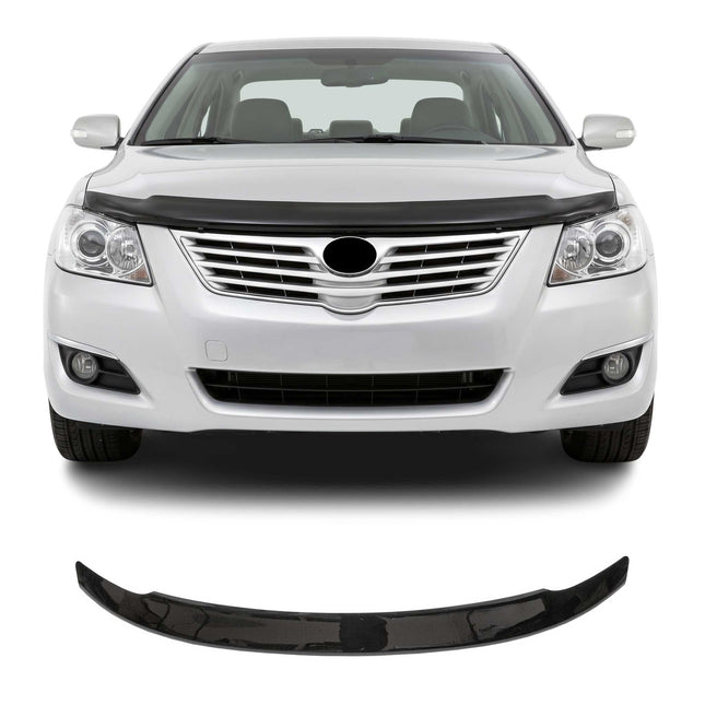 Motorhaube Deflektor Steinschlagschutz für Toyota Avensis 2008-2014 Schwarz