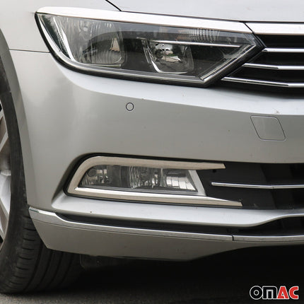 Nebelscheinwerfer Rahmen Chrom für VW Passat B8 3G 2015-2021 Edelstahl 2x