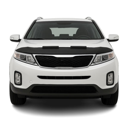 Haubenbra Steinschlagschutz Bonnet Bra für Kia Sorento 2010-2013 Schwarz Halb