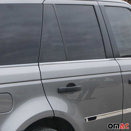 Fensterleisten Zierleisten für Range Rover Sport 2005-2014 Edelstahl Chrom 6tlg