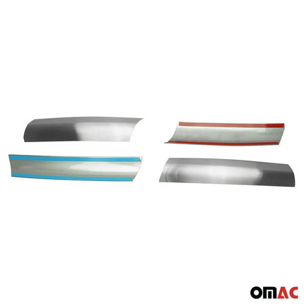 Kühlergrill Grillleisten für Mercedes Vito W639 2010-2014 Gebürstet Chrom 4x