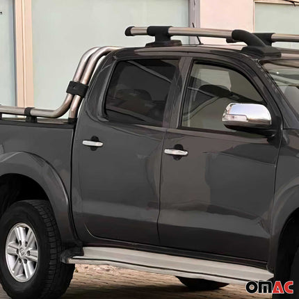 Chrom Türgriff Blende für Toyota Hilux VII 2005-2015 Edelstahl 8tlg