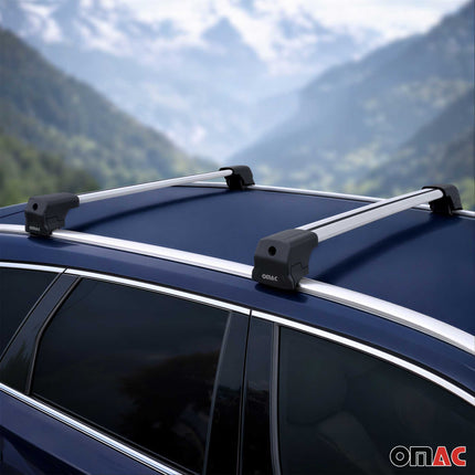 Dachträger Grundtäger für Volvo V90 2016-2025 75kg Aluminium Silber 2 tlg