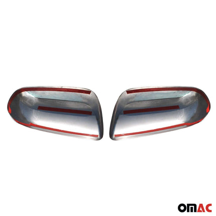 Spiegelkappen Spiegelabdeckung für Toyota Corolla 2002-2007 Edelstahl Chrom