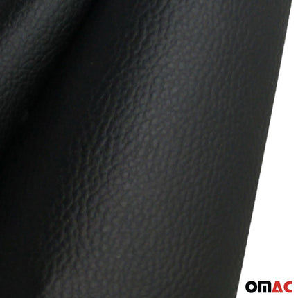 Schaltknauf Schaltknopf für Smart ForTwo 1998-2015 Kunstleder Schwarz