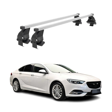 Menabo Dachträger für Opel Insignia Grand Sport 2017-2022 50kg Stahl Silber 2x