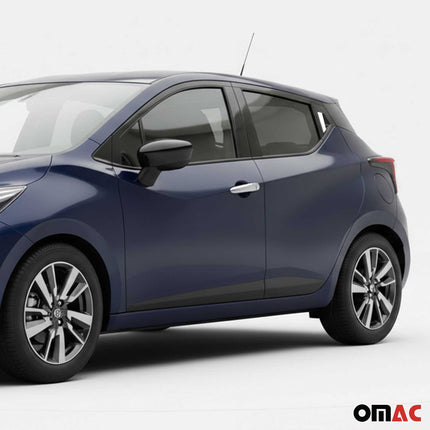 Chrom Türgriff Blende für Nissan Micra 2017-2020 4-Tür Edelstahl 6tlg