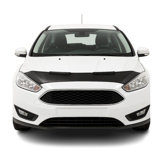 Haubenbra Steinschlagschutz Bonnet Bra für Ford Focus 2016-2018 Schwarz Halb