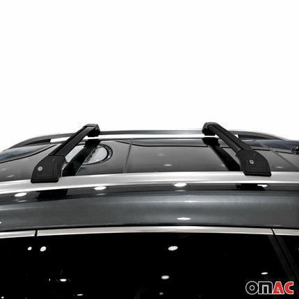 Dachträger Grundtäger für Land Rover Freelander I 1998-2006 75kg Schwarz Alu 2x